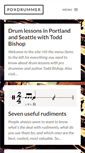 Mobile Screenshot of pdxdrummer.com